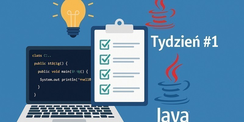 Raport z frontu: Tydzień #1 na bootcampie Kodilla Java Developer