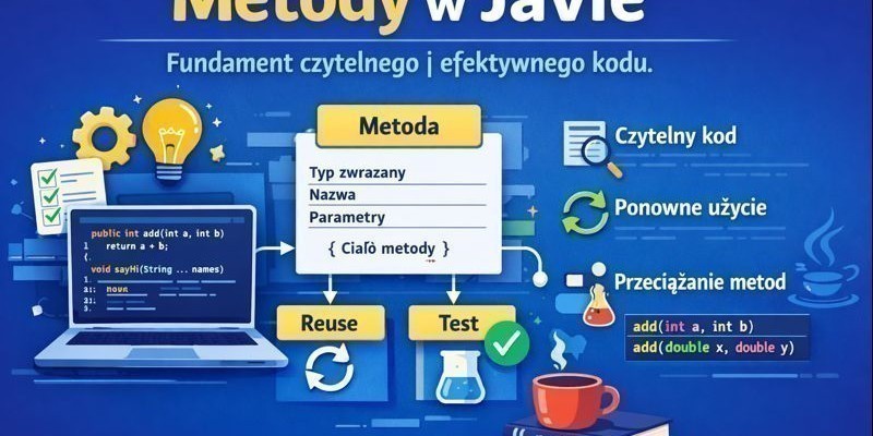 Metody w Javie – fundament czytelnego i efektywnego kodu